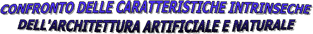IL RAPPORTO UOMO-NATURA
NEL CAMPO ARCHITETTONICO-INGEGNERISTICO